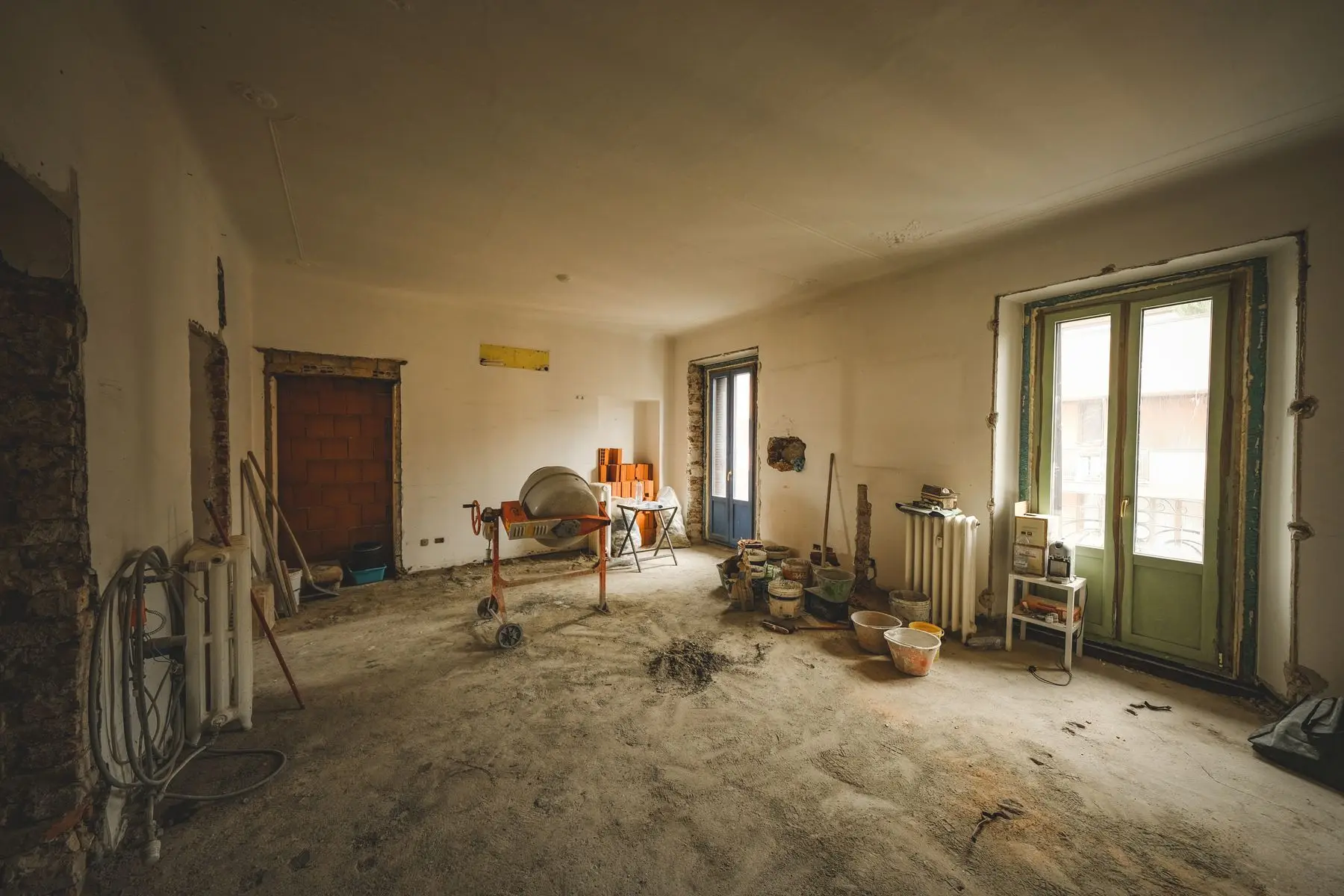 L'équipe Casa Select sur un chantier en cours